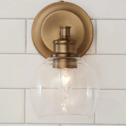Volta Glass Bath Sconce