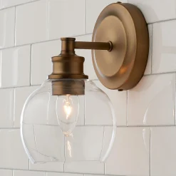 Volta Glass Bath Sconce