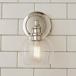 Volta Glass Bath Sconce