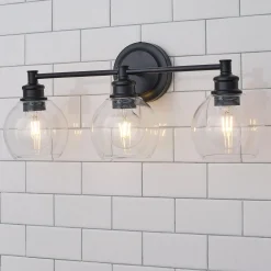 Volta Glass Vanity Light - 3 Light