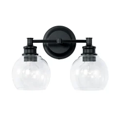 Volta Glass Vanity Light - 2 Light