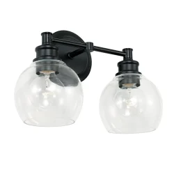 Volta Glass Vanity Light - 2 Light