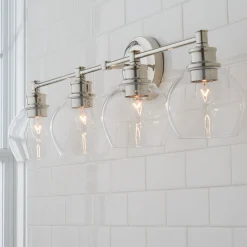 Volta Glass Vanity Light - 4 light
