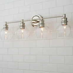 Volta Glass Vanity Light - 4 light