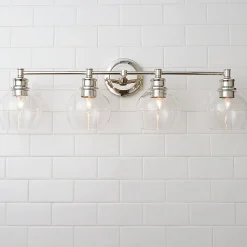 Volta Glass Vanity Light - 4 light