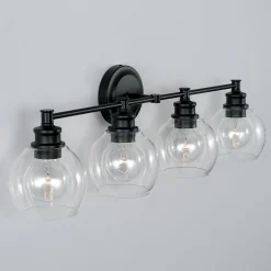 Volta Glass Vanity Light - 4 light