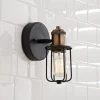 Warehouse Cage Bath Sconce