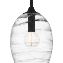 Wavy Glass Pendant
