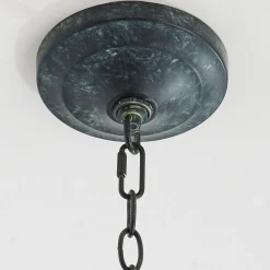Weathered Industrial Caged Pendant - 1 Light
