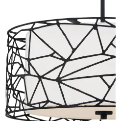 Webbed Cage Drum Pendant