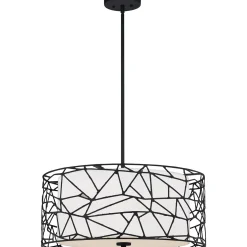 Webbed Cage Drum Pendant