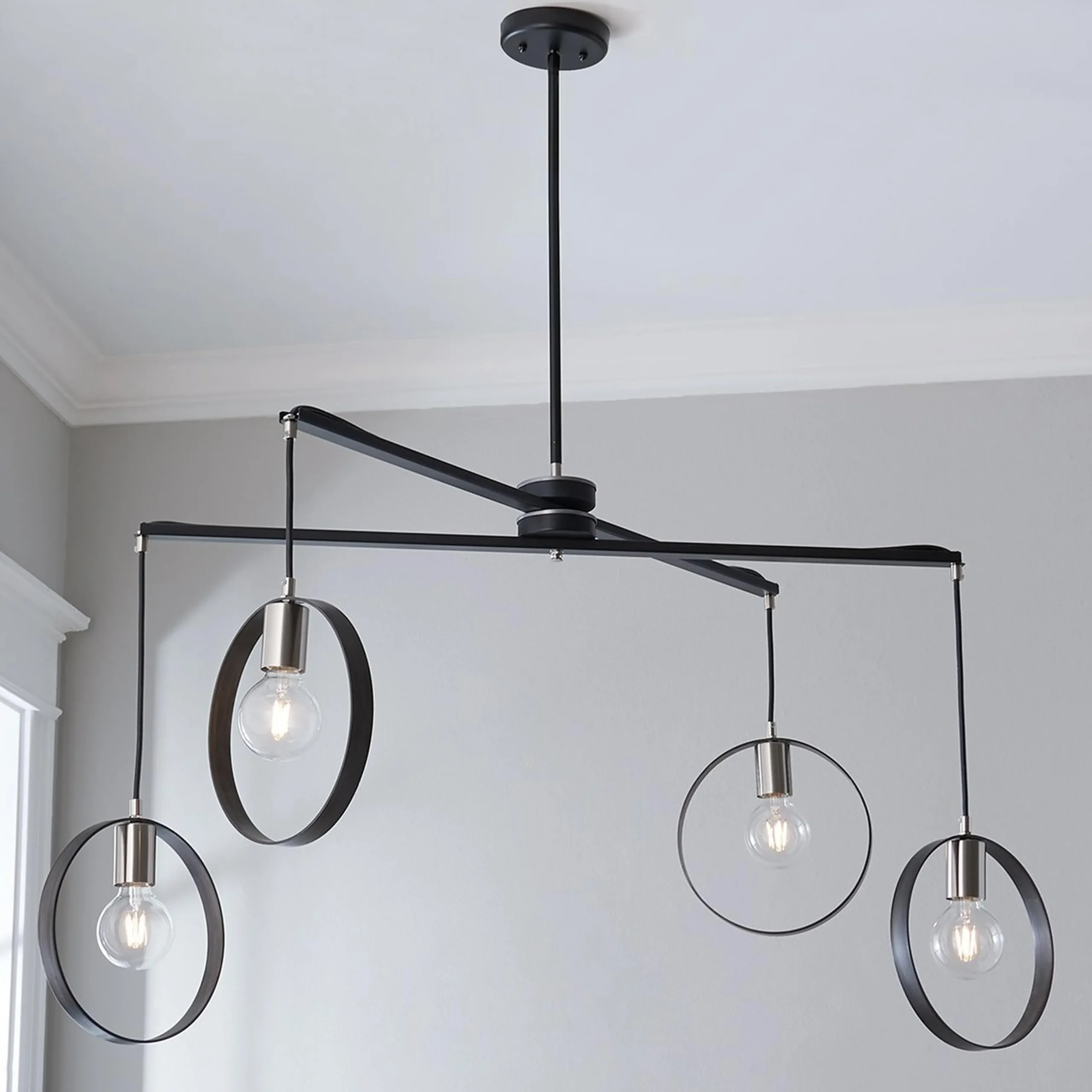Wendy Umanoff Cross Beam X Chandelier
