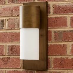 Wright Cylinder Outdoor Sconce