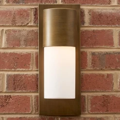 Wright Cylinder Outdoor Sconce