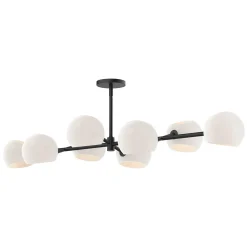 Xaviero Glass Island Chandelier - Opal