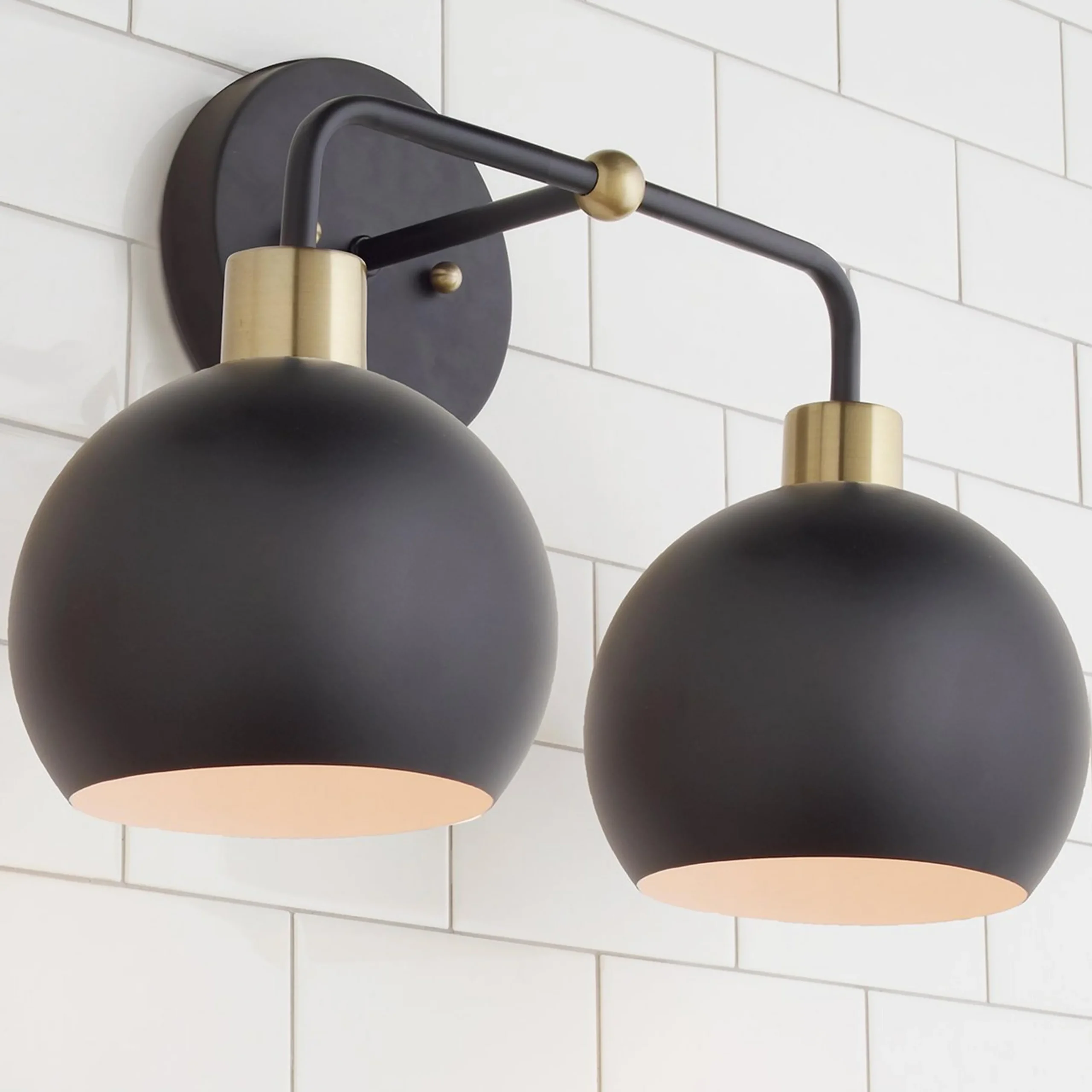 Young House Love Bubble Vanity Light - 2 Light