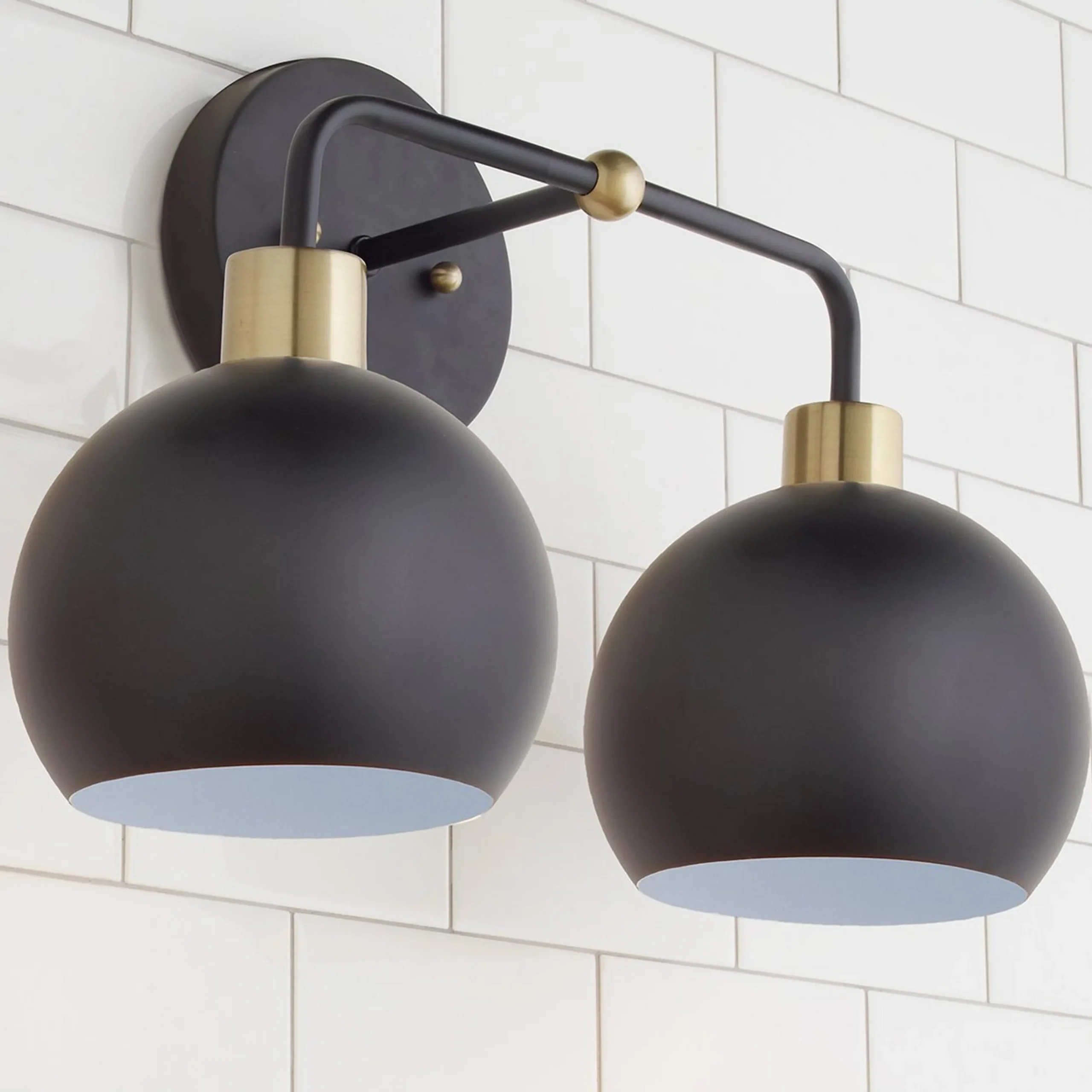 Young House Love Bubble Vanity Light - 2 Light