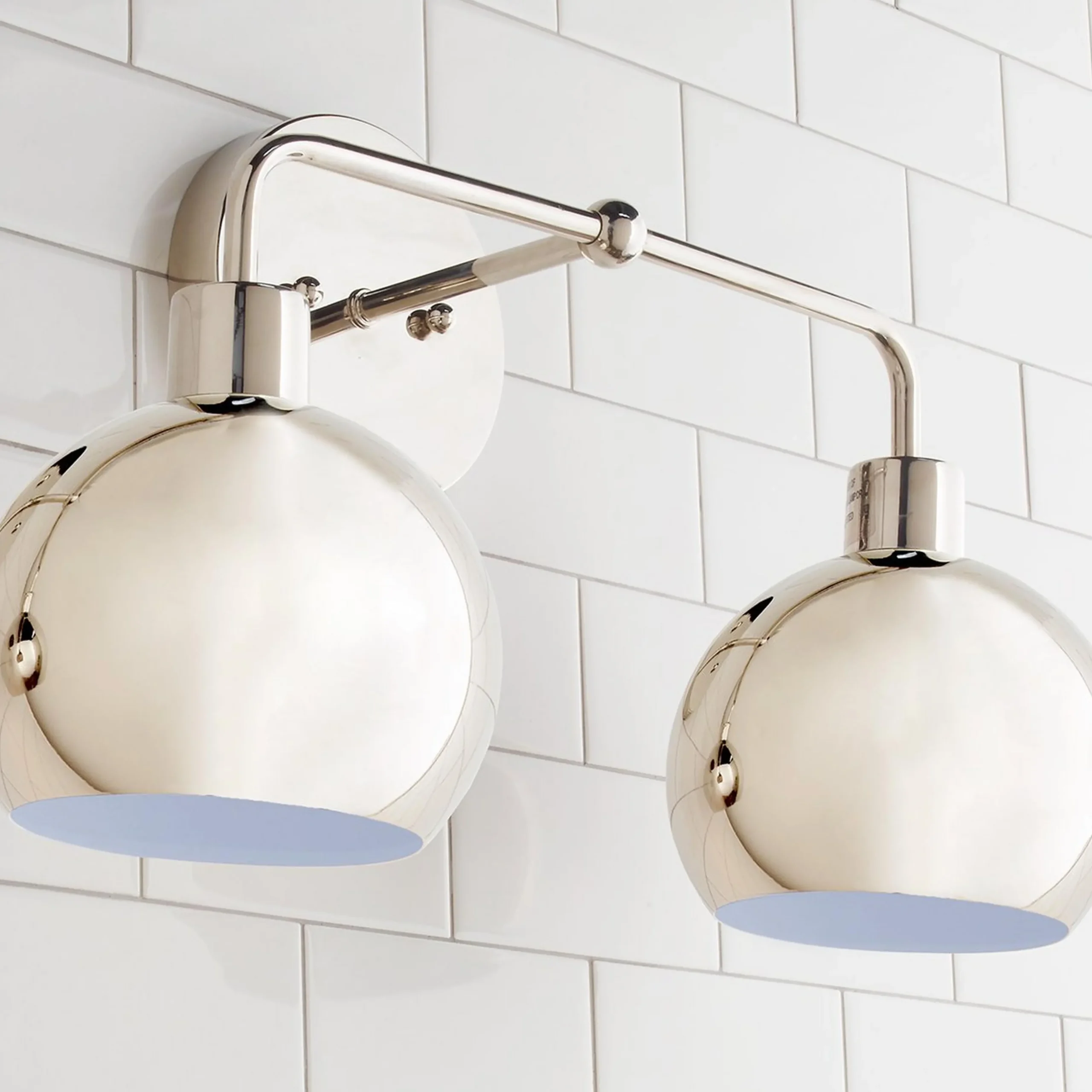 Young House Love Bubble Vanity Light - 2 Light