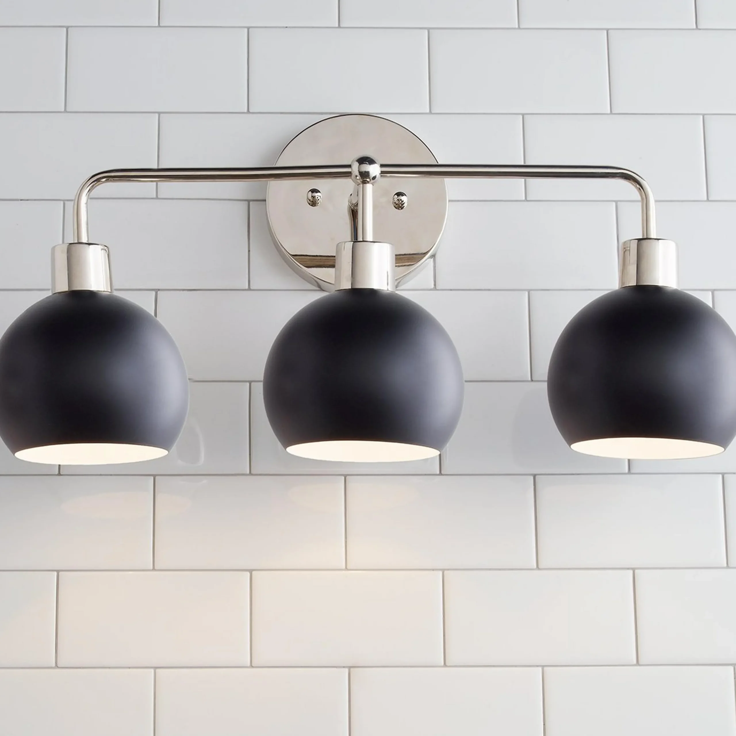 Young House Love Bubble Vanity Light - 3 Light