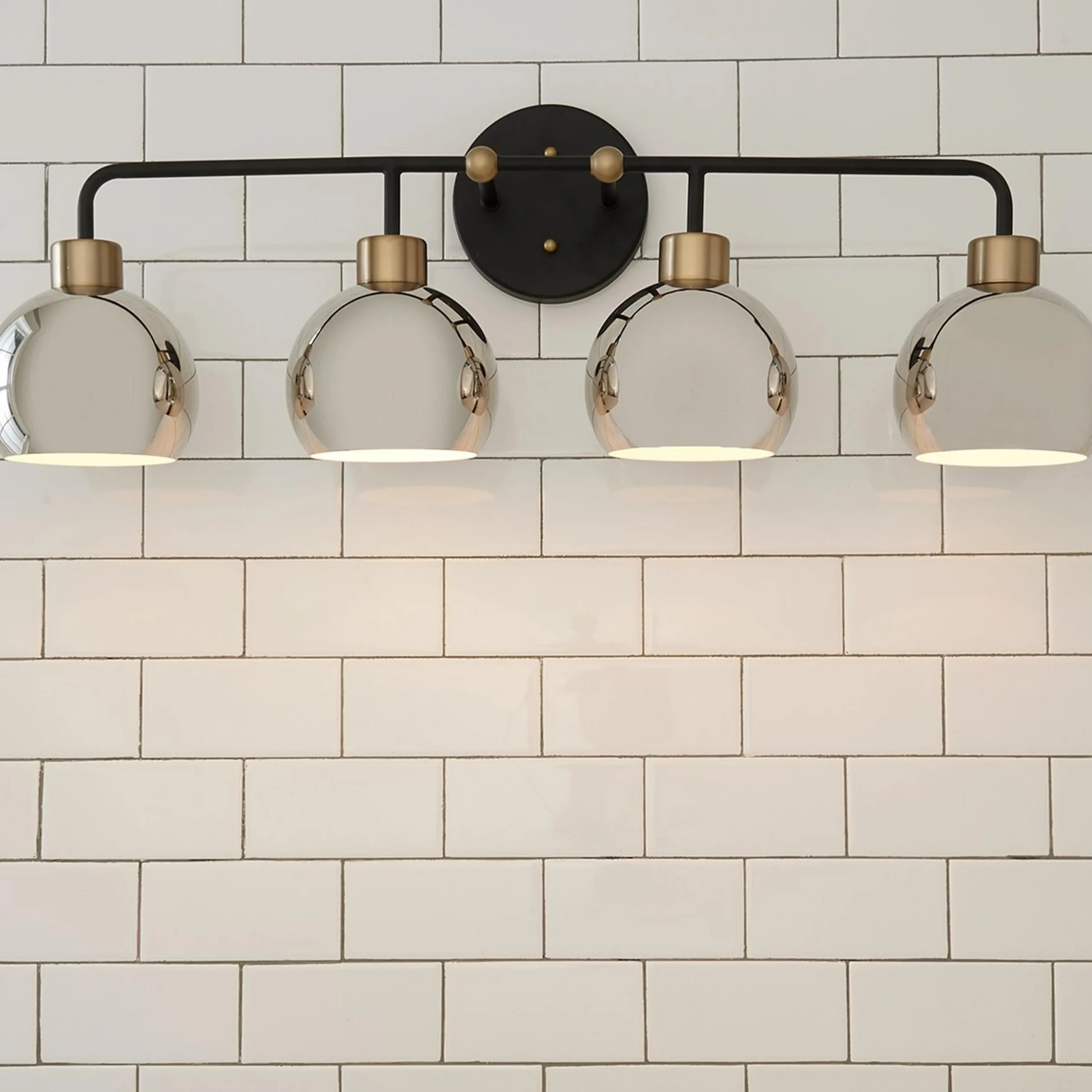 Young House Love Bubble Vanity Light - 4 Light