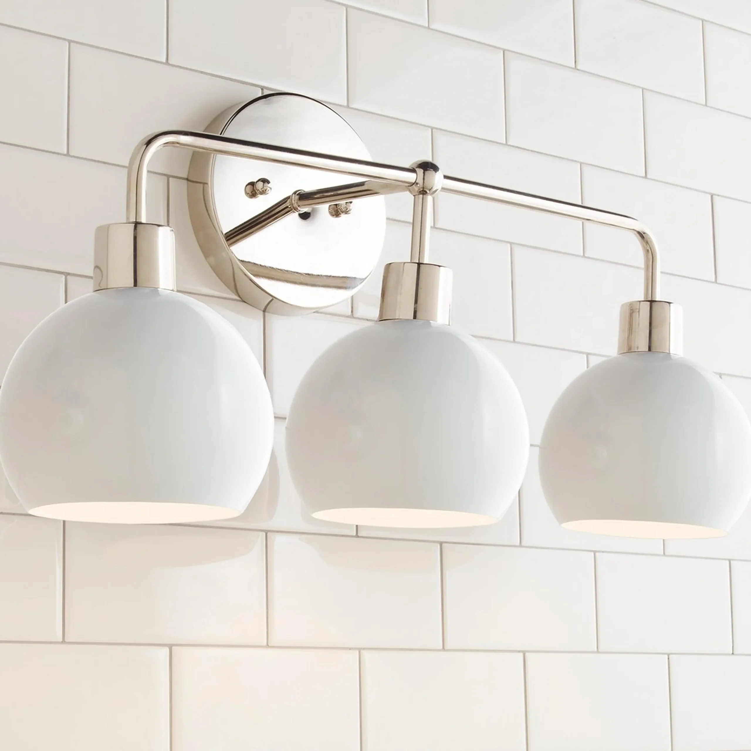 Young House Love Bubble Vanity Light - 3 Light