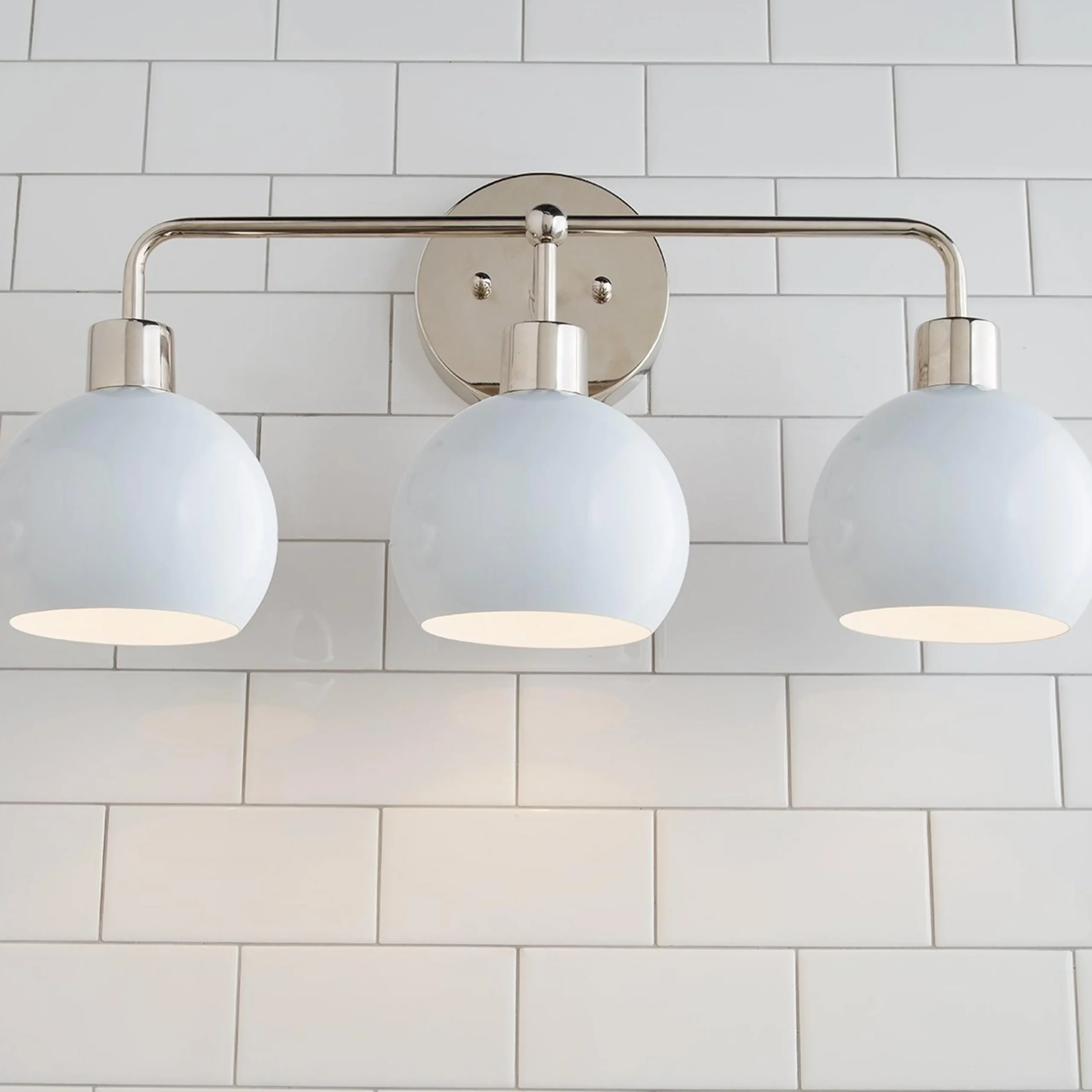 Young House Love Bubble Vanity Light - 3 Light