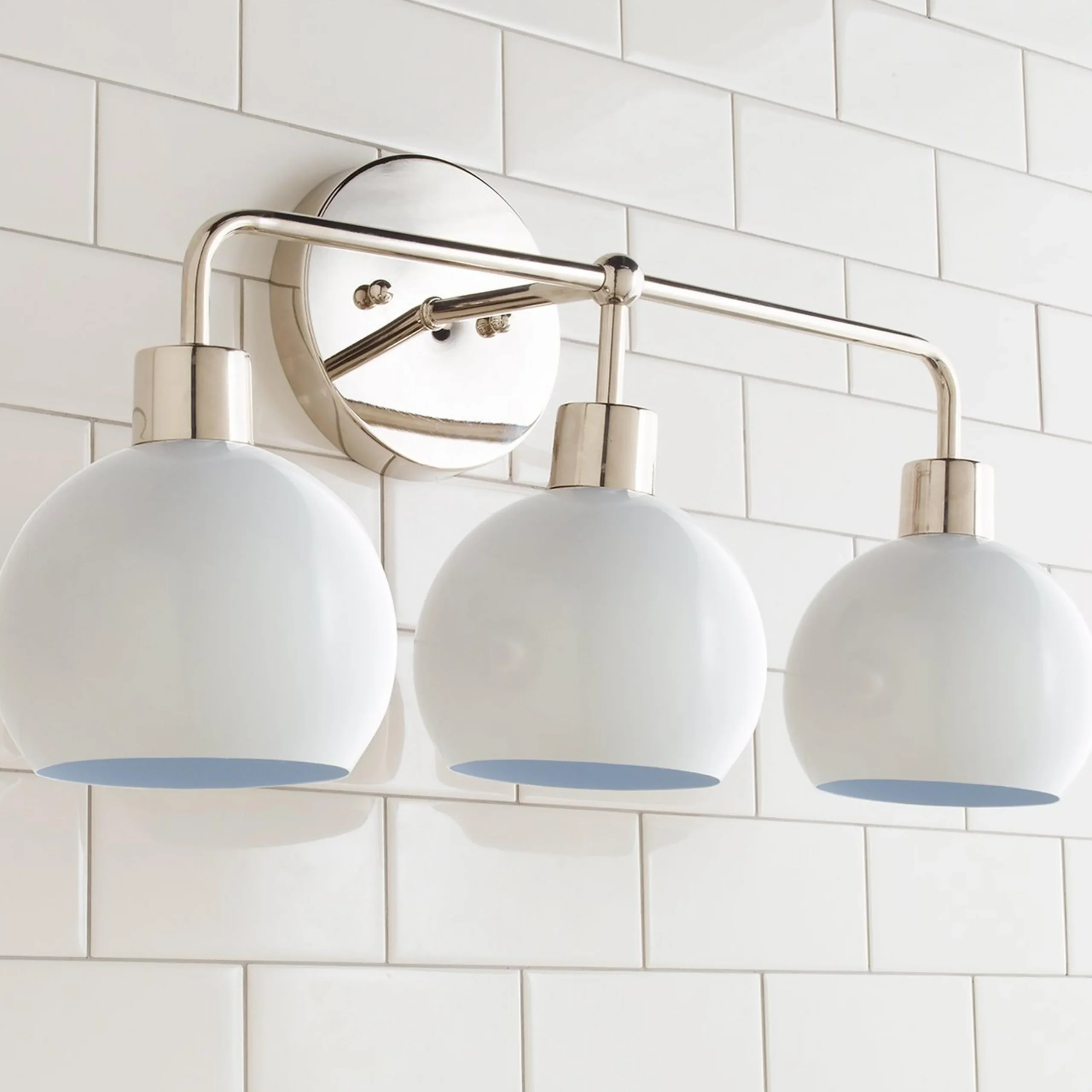 Young House Love Bubble Vanity Light - 3 Light