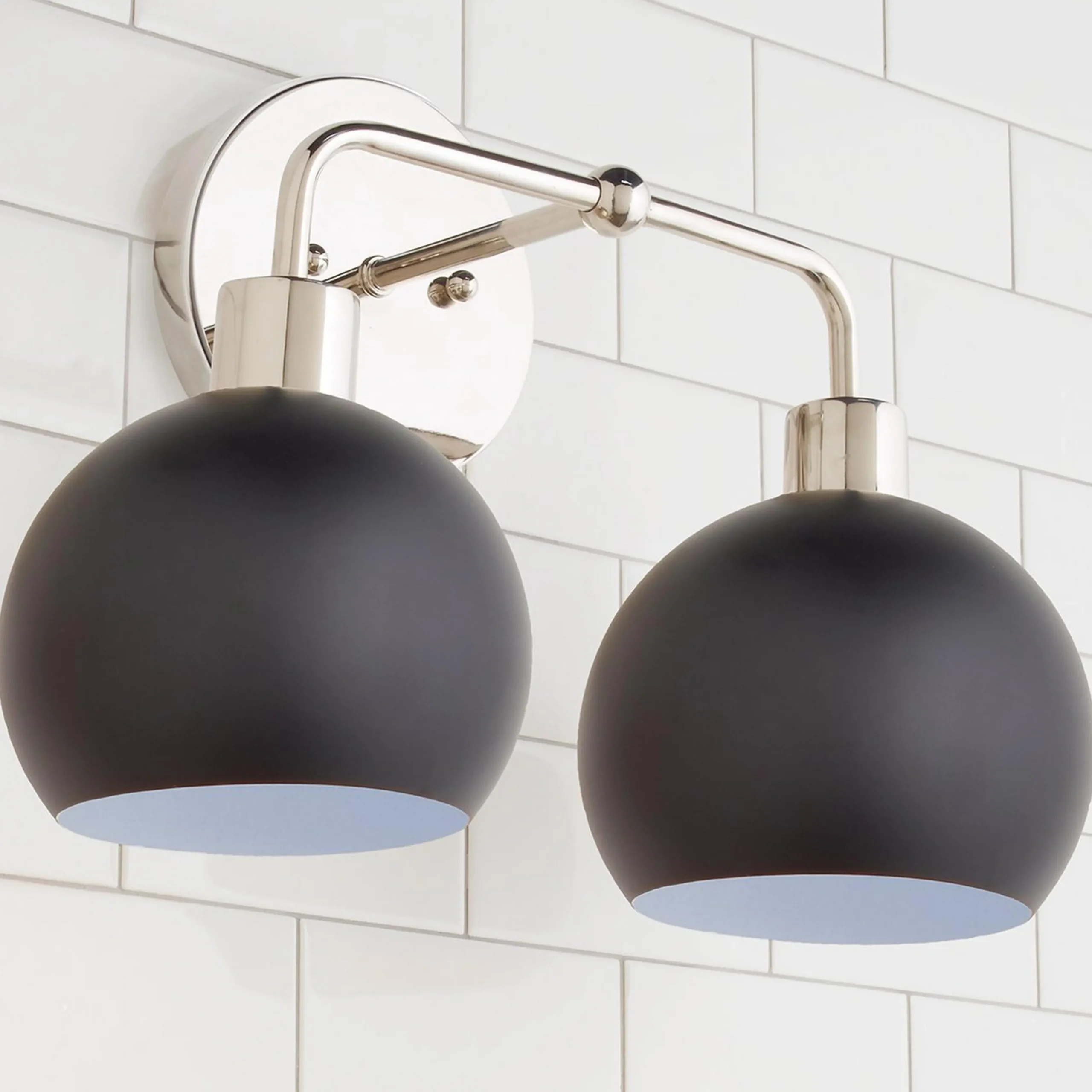 Young House Love Bubble Vanity Light - 2 Light