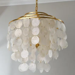 Young House Love Cascade Capiz Chandelier