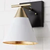 Young House Love Clad Cone Bath Sconce
