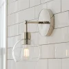 Young House Love Clear Glass Bubble Sconce