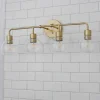 Young House Love Clear Glass Bubble Vanity Light - 4 Light