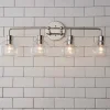 Young House Love Clear Glass Bubble Vanity Light - 4 Light