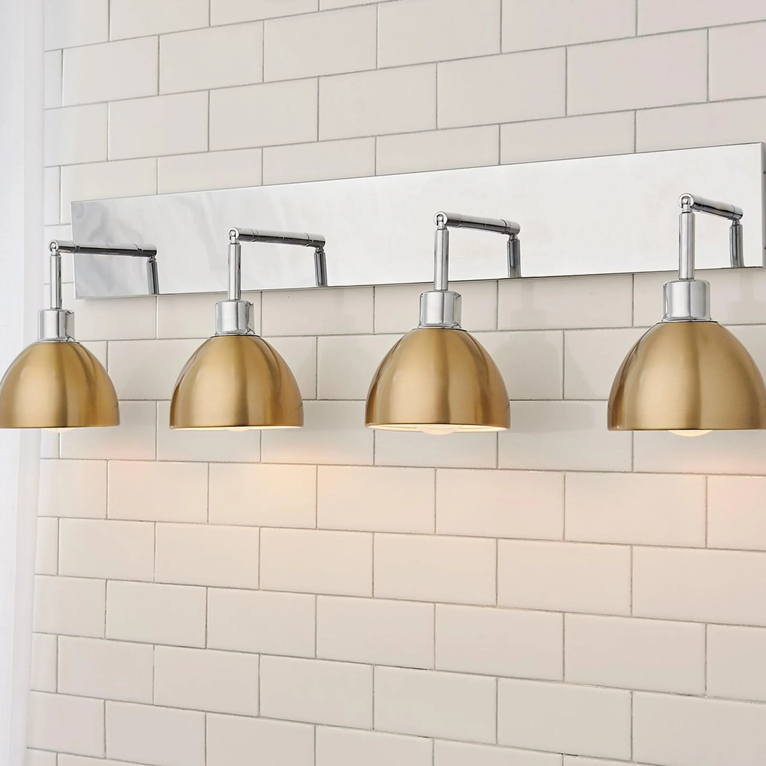 Young House Love Dapper Vanity Light - 4 Light