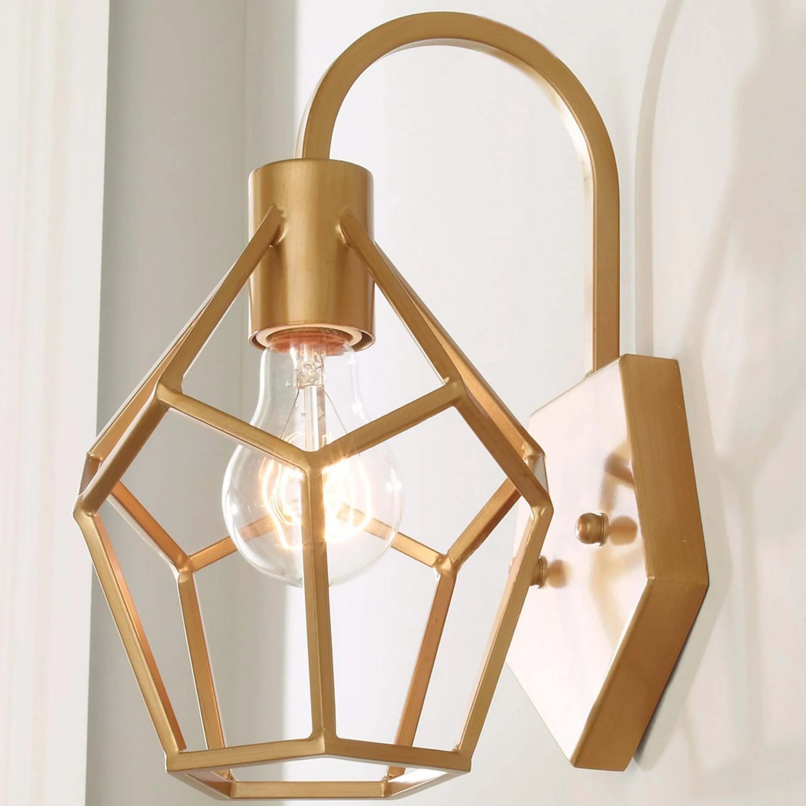 Young House Love Geometric Diamond Sconce