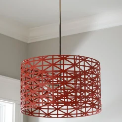 Young House Love Metal Strap Convertible Chandelier