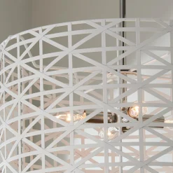 Young House Love Metal Strap Convertible Chandelier
