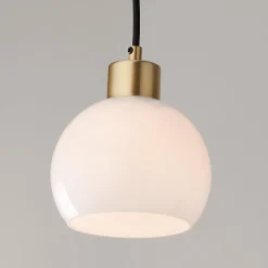 Young House Love Opal Glass Bubble Pendant