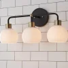 Young House Love Opal Glass Bubble Vanity Light - 3 Light