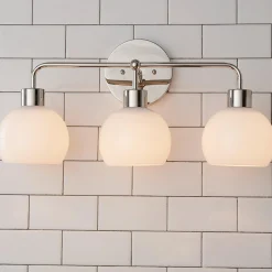 Young House Love Opal Glass Bubble Vanity Light - 3 Light