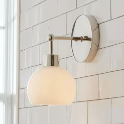 Young House Love Opal Glass Bubble Sconce
