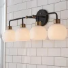 Young House Love Opal Glass Bubble Vanity Light - 4 Light