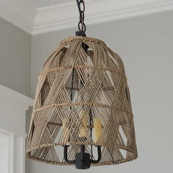 Young House Love Wicker Bell Lantern