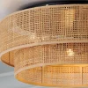 Zanzibar Layered Semi-Flush Ceiling Light