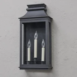 Zigmund Outdoor Sconce - 3 Light