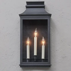 Zigmund Outdoor Sconce - 3 Light