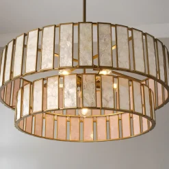 Zoetrope Tiered Chandelier - 6 Light