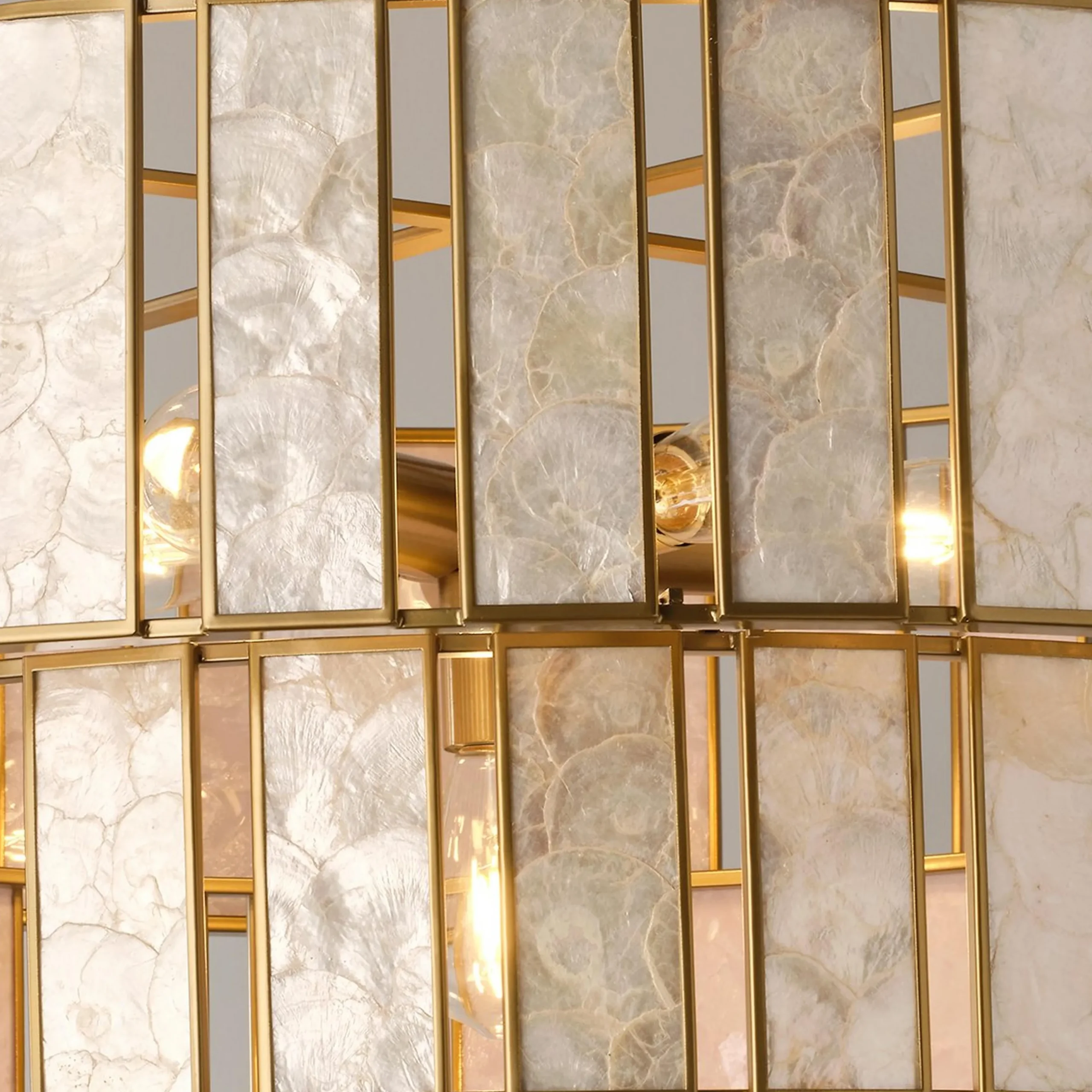Zoetrope Tiered Chandelier - 6 Light